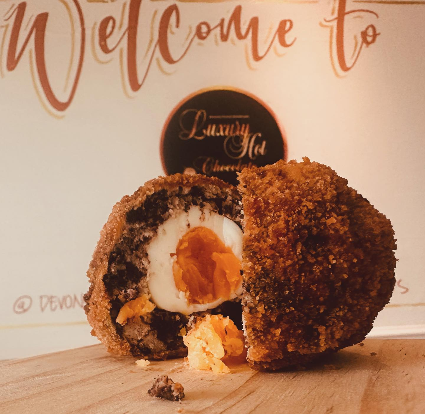 Black Pudding Homemade Scotch Egg