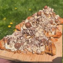 Malteser Cheesecake Filled Croissant
