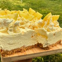 Lemon Cake Slice