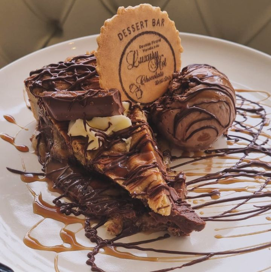 Galaxy Caramel Cookie Pie