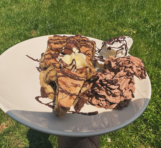 Nutella Cookie Pie