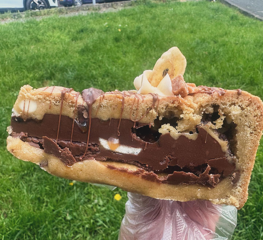 Banoffee Cookie Pie