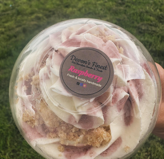 Raspberry Cheesecake Pot