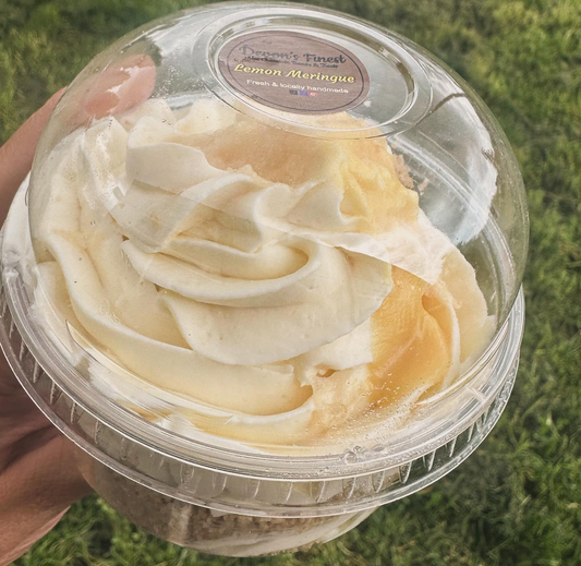 Lemon Meringue Cheesecake Pot