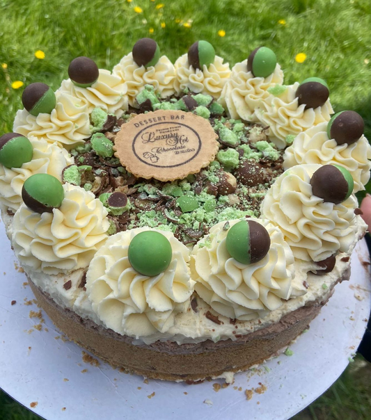 Mint Choc Cheesecake Slice