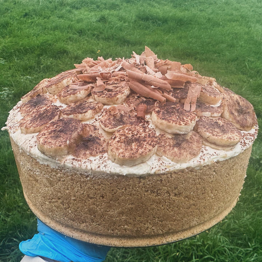 Banoffee Cheesecake Slice
