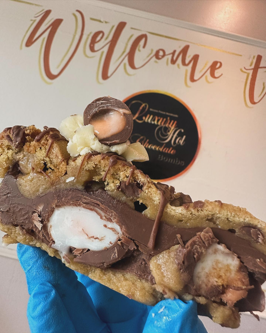 Cream Egg Cookie Pie