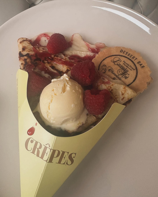 Raspberry Crepe