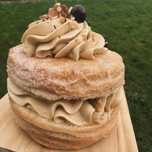 Coffee and Walnut Cronut