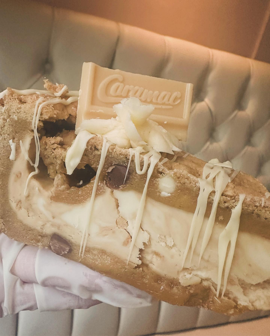 Caramac Cookie Pie