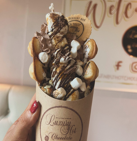 Smores Bubble Waffle