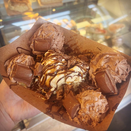 Dairy Milk Caramel Cookie Dough