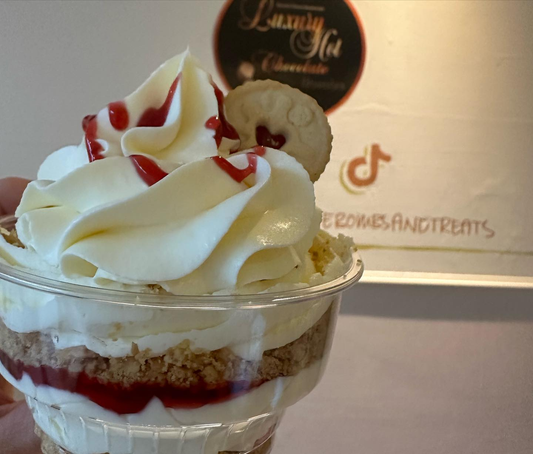Strawberry Cheesecake Pot