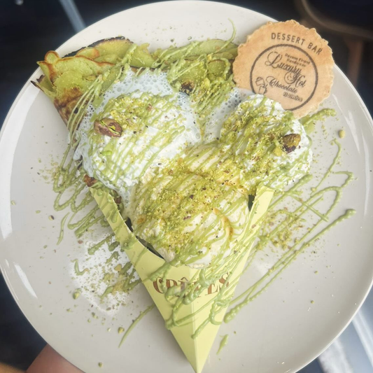 Pistachio Crepe